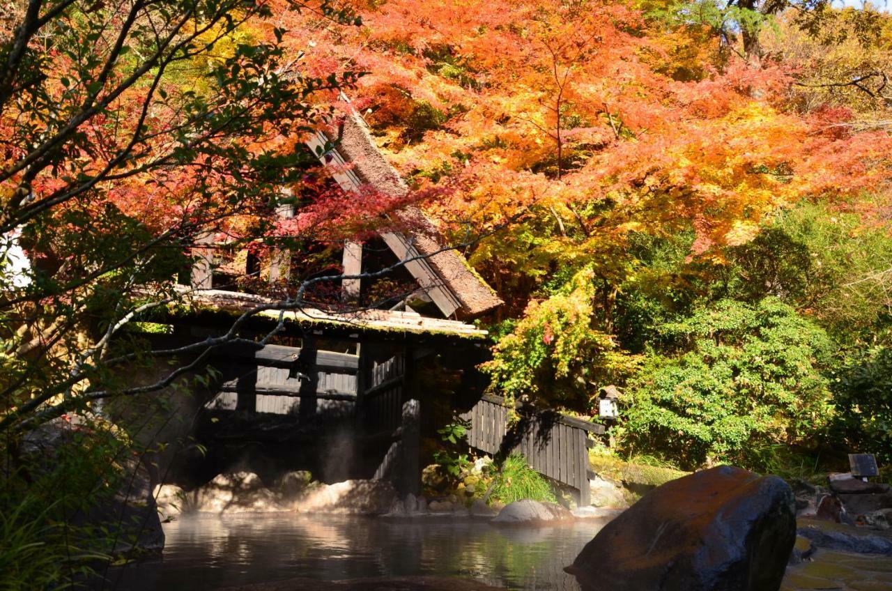 Kurokawa Onsen Oku No Yu Hotel Minamioguni Luaran gambar